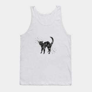 Bristly black cat Tank Top